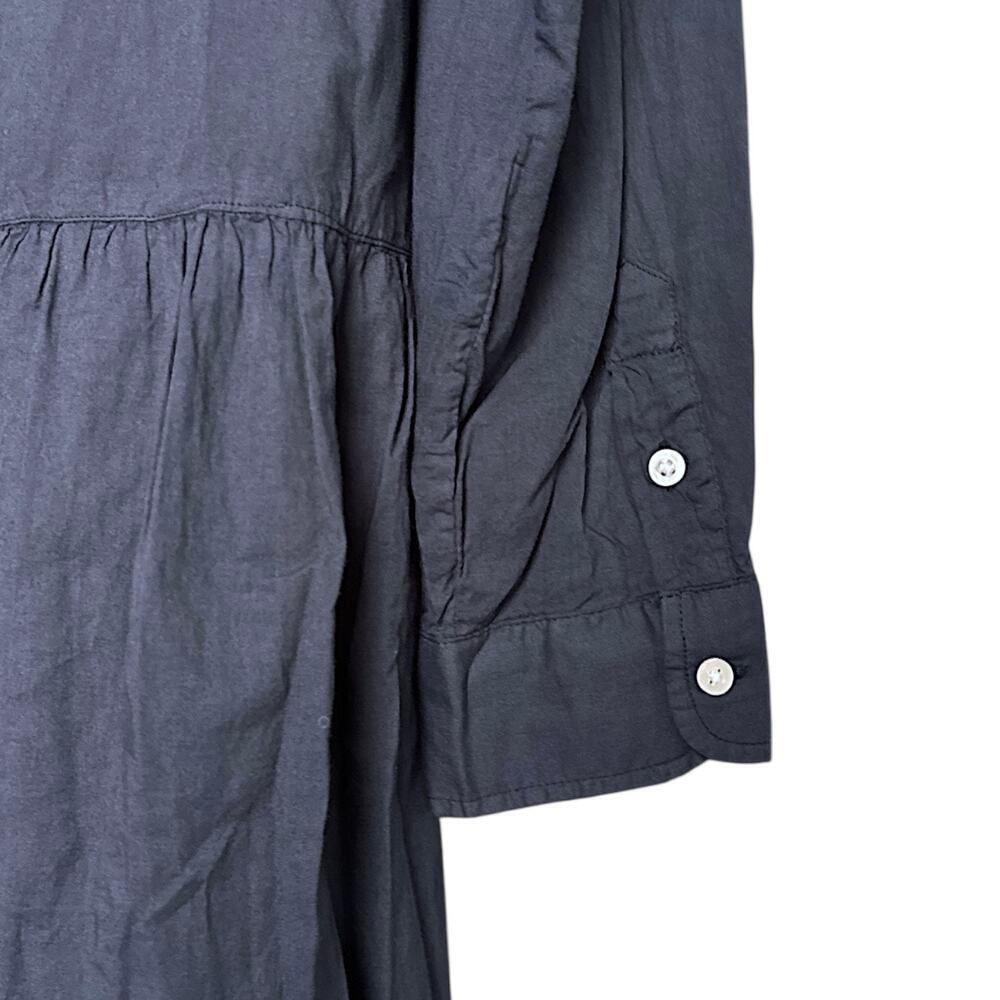 Grayson The Changemaker Cotton Oversized Relaxed Fit Dress in Navy Blue Size M - Picture 4 of 9
